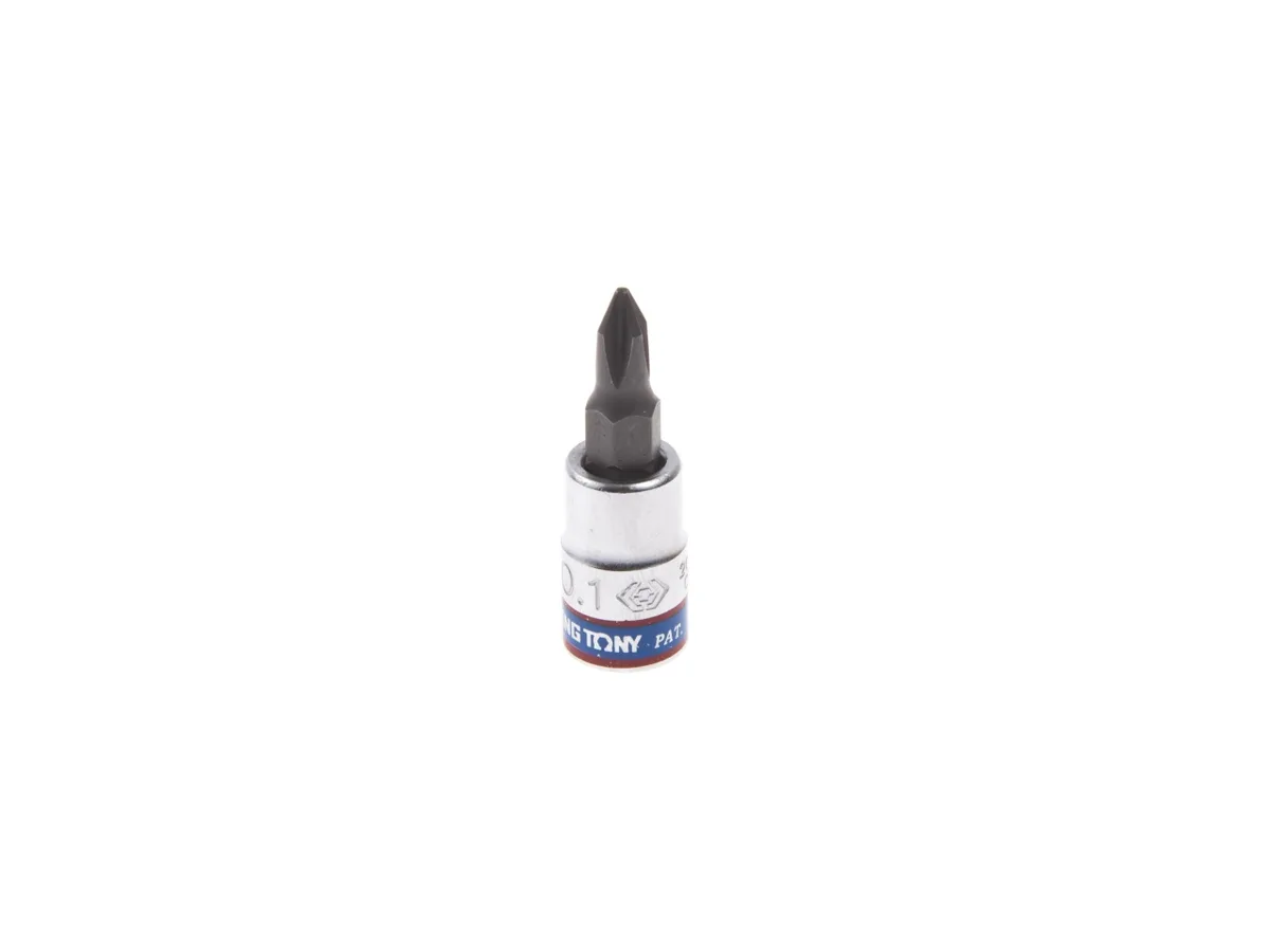 Насадка (бита) торцевая 1/4", Phillips, PH1, L = 37 мм  KING TONY 203101