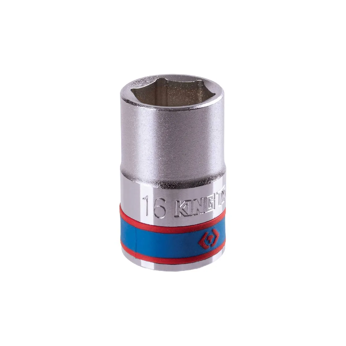 Головка торцевая стандартная шестигранная 1/2", 16 мм KING TONY 433516M