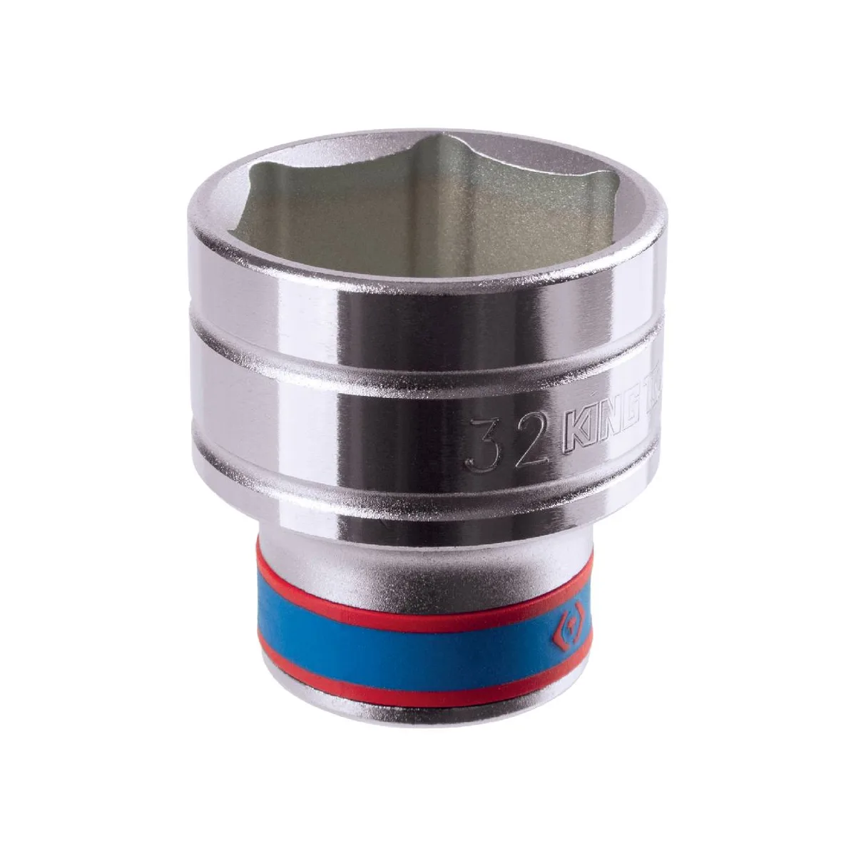 Головка торцевая стандартная шестигранная 1/2", 32 мм KING TONY 433532M