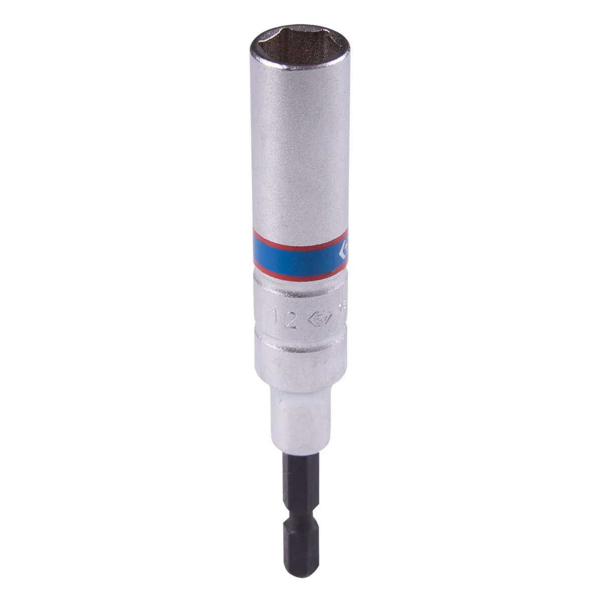 Головка для шуруповерта шестигранная 1/4", 12 мм, L = 110 мм KING TONY 76C1112M