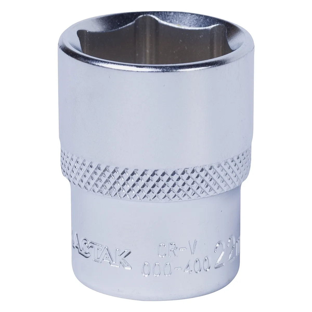 Головка торцевая стандартная шестигранная 1/2", 22 мм МАСТАК 000-40022