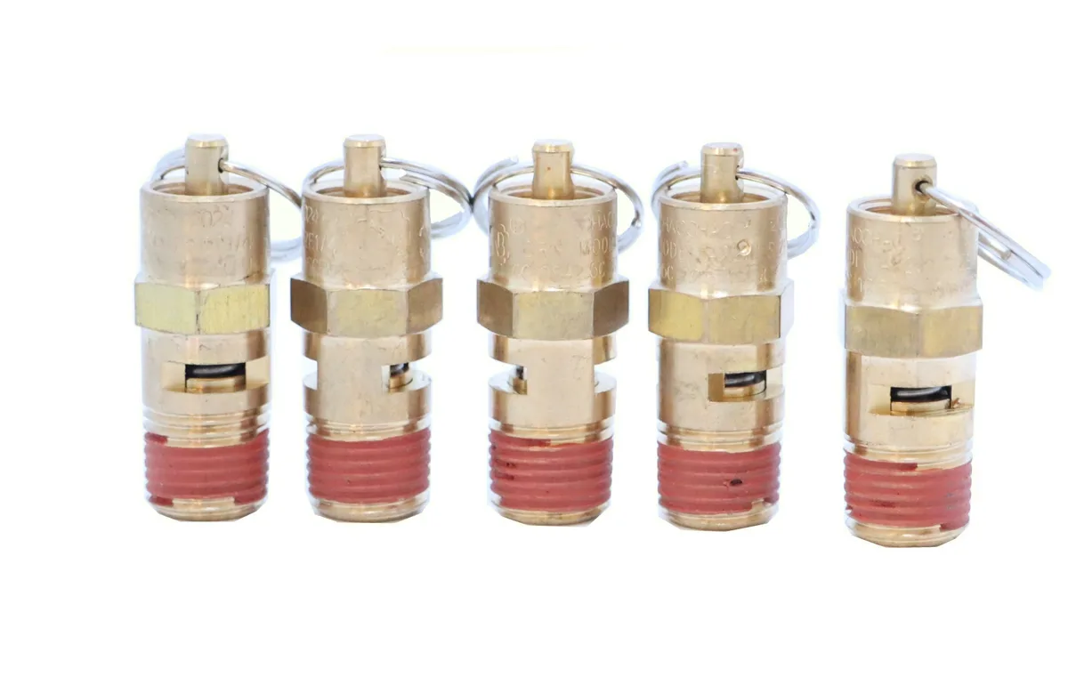 KraftWell KRW-SV14M-5 Клапан предохранительный  M1/4", 16 бар, 5шт