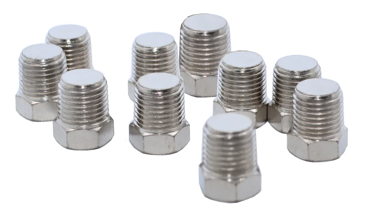 KraftWell KRW-TP14M-10 Заглушка M1/4", 10 шт