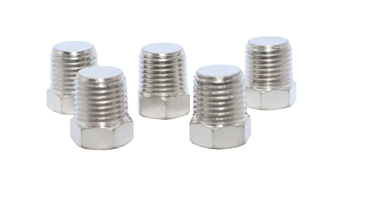 KraftWell KRW-TP14M-5 Заглушка M1/4", 5 шт