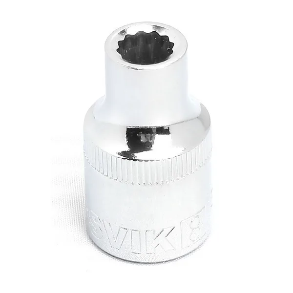 S121210 Головка торцевая 12-гранная ROSSVIK 1/2", 10мм