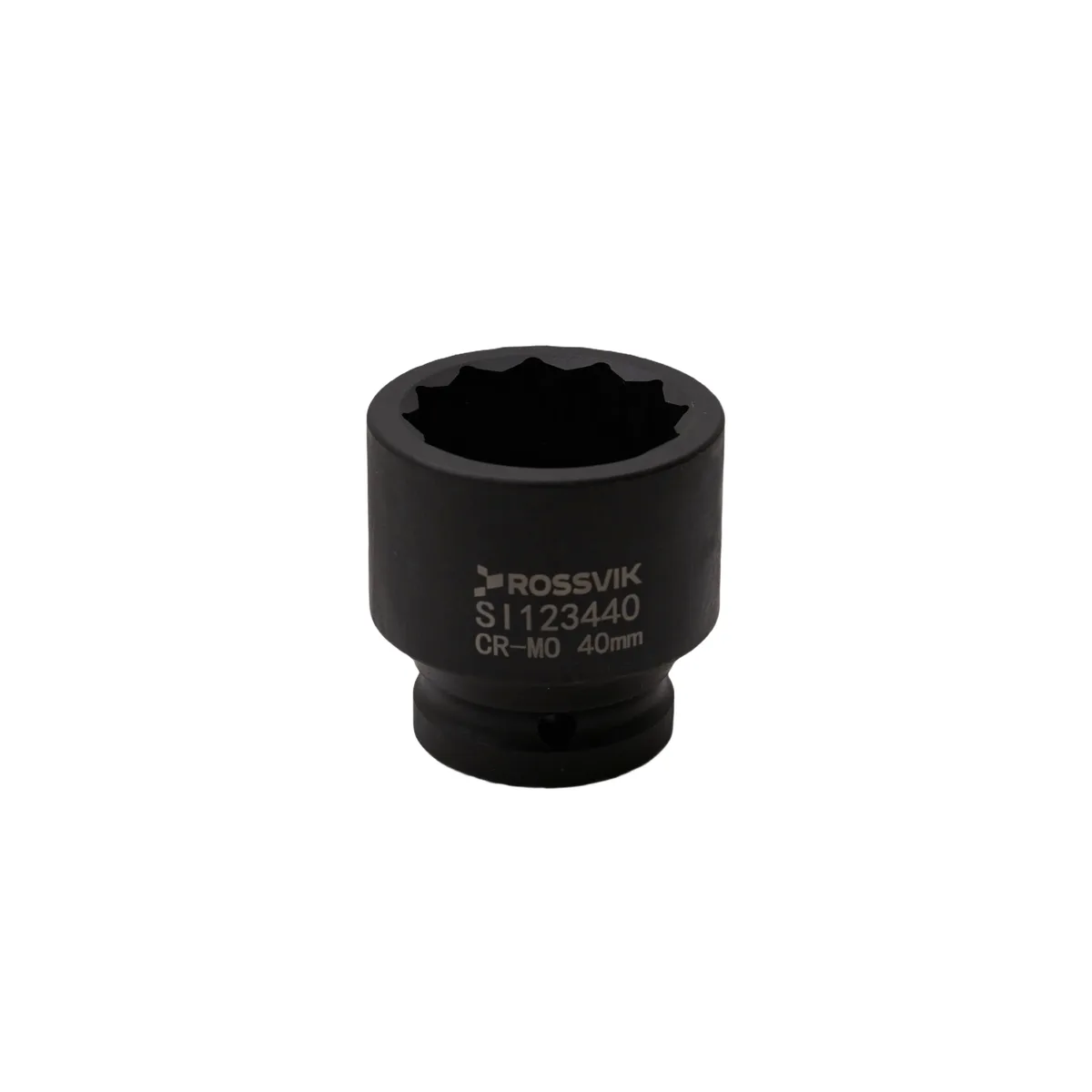 SI123440 Головка торцевая ударная 12-гранная ROSSVIK 3/4", 40мм