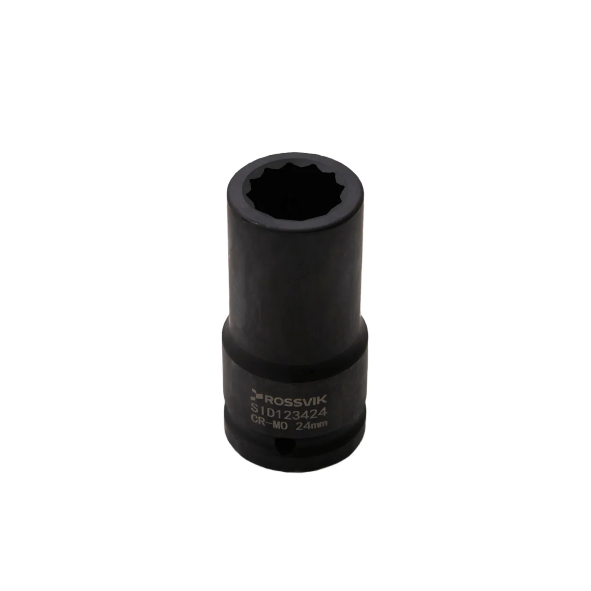 SID123424 Головка торцевая ударная глубокая 12-гранная ROSSVIK 3/4", 24мм