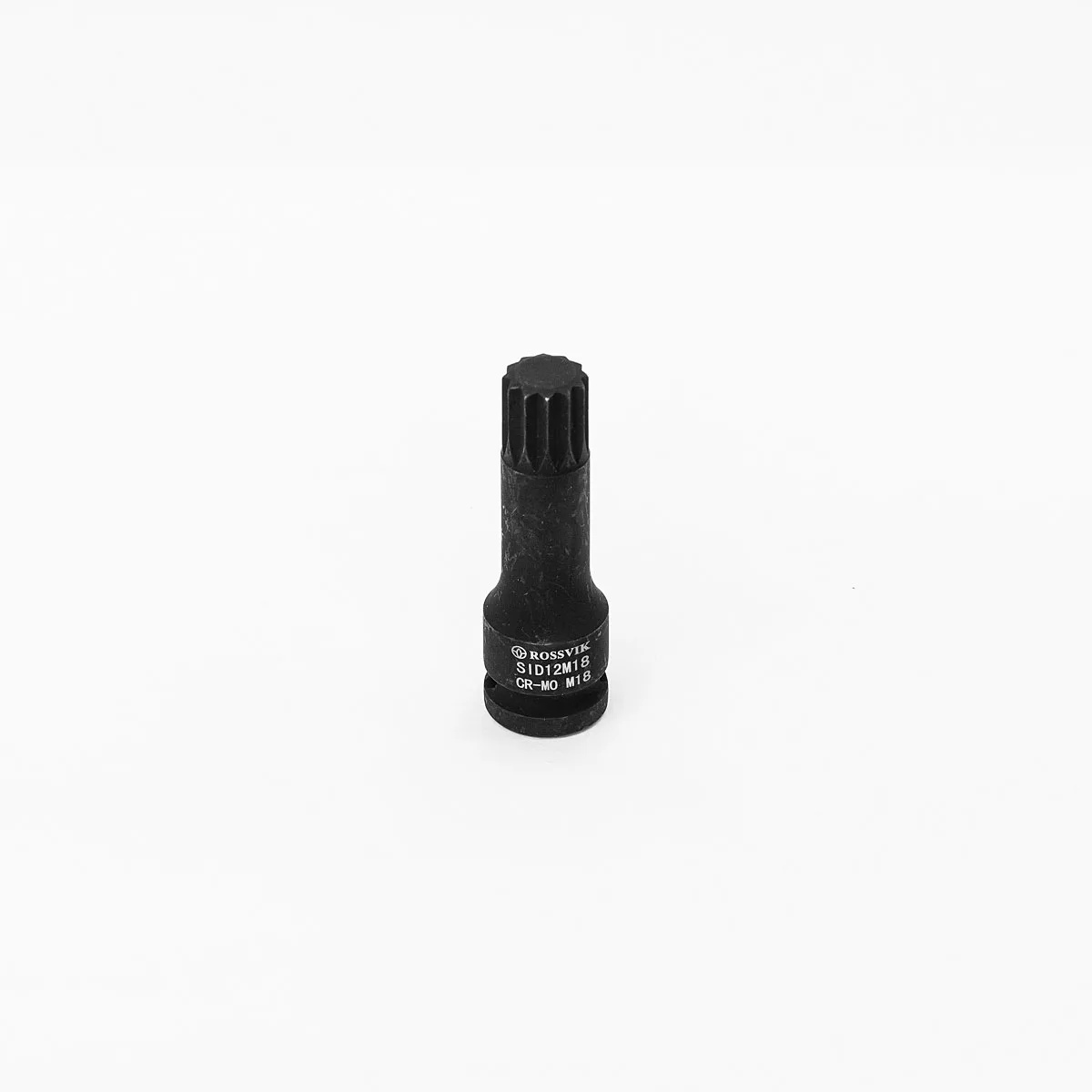 SID12M18 Головка торцевая ударная ROSSVIK, 1/2", Spline M18, L-78мм