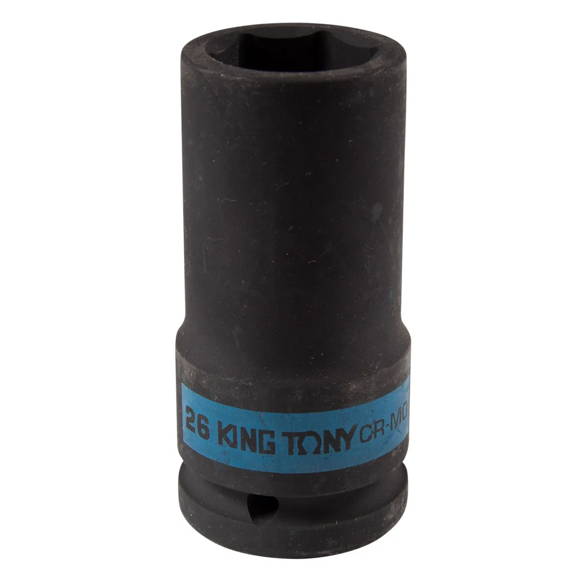 Головка торцевая ударная глубокая шестигранная 3/4", 26 мм KING TONY 643526M