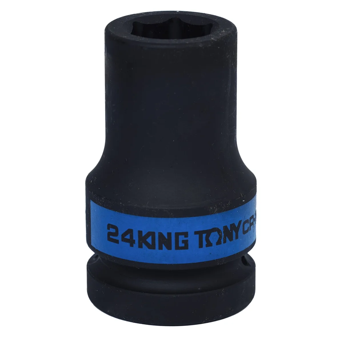 Головка торцевая ударная глубокая шестигранная 1", 24 мм KING TONY 843524M