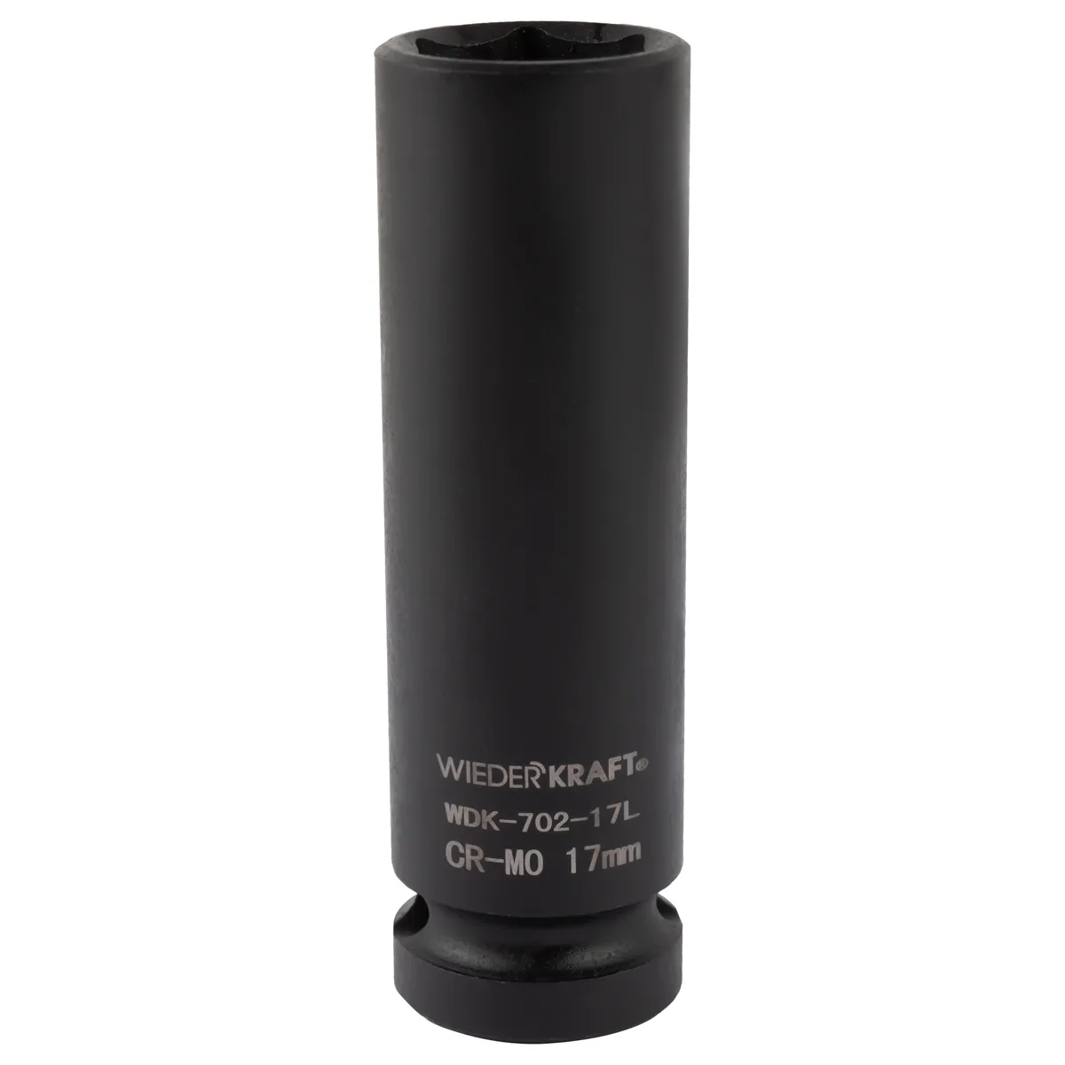 WDK-702-17L Головка торцевая ударная глубокая тонкостенная 1/2", 6 граней, 17 мм