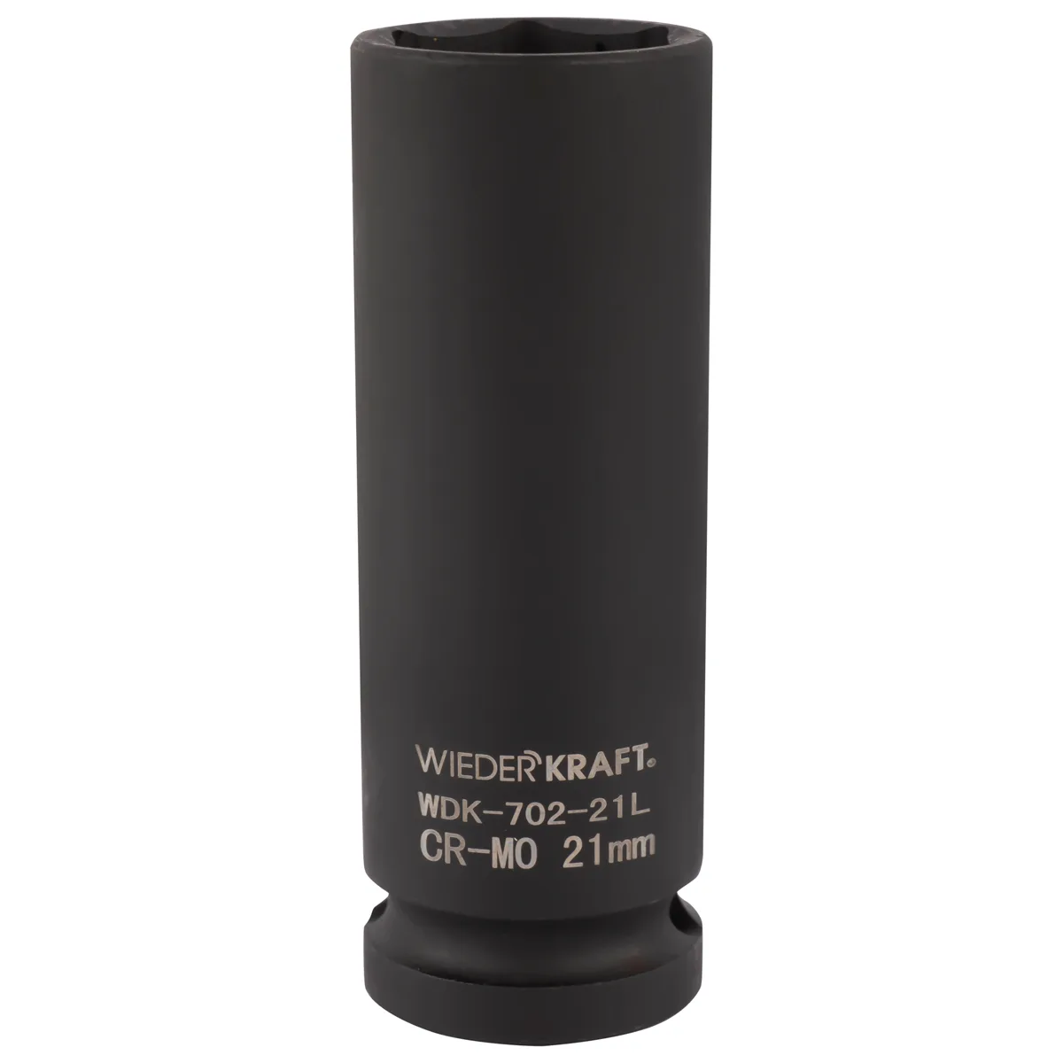 WDK-702-21L Головка торцевая ударная глубокая тонкостенная 1/2", 6 граней, 21 мм
