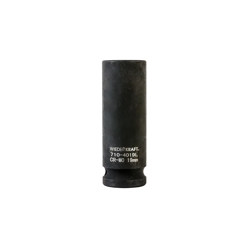 WDK-710-4019L Головка торцевая ударная глубокая 1/2", 6 граней, 19 мм