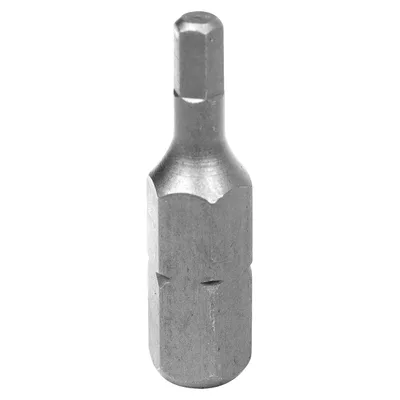 Вставка (бита) торцевая 1/4", Hex, 3 мм, 25 мм KING TONY 102503H