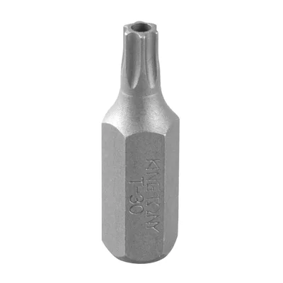 Вставка (бита) торцевая 10 мм, Torx, T30, 36 мм, с отверстием KING TONY 163630U