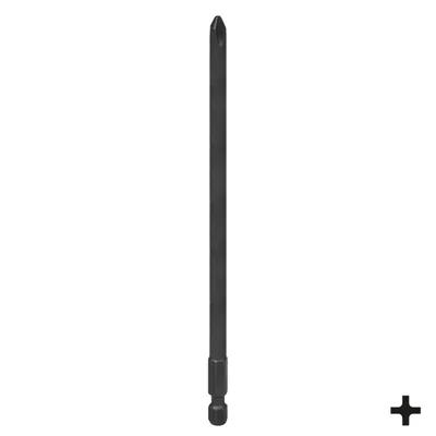 Вставка (бита) торцевая 1/4", Phillips, PH3, 150 мм, для шуруповерта KING TONY 711503P