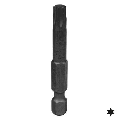 Вставка (бита) торцевая 1/4", Torx, T30, 50 мм, для шуруповерта KING TONY 715030T
