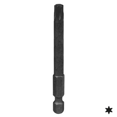 Вставка (бита) торцевая 1/4", Torx, T30, 70 мм, для шуруповерта KING TONY 717030T