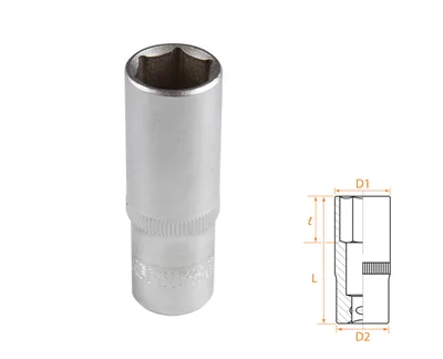 Головка торцевая глубокая шестигранная 3/8", 16 мм AFFIX AF00130016