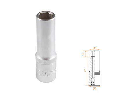 Головка торцевая глубокая шестигранная 1/2", 13 мм AFFIX AF00140013