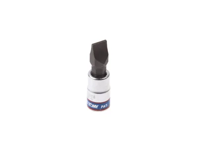 Насадка (бита) торцевая 1/4", Slotted, 8х1,2 мм, L = 37 мм KING TONY 203208