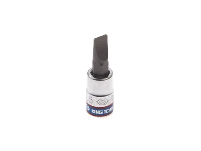 Насадка (бита) торцевая 1/4", Slotted, 6,5х1,2 мм, L = 37 мм  KING TONY 203265