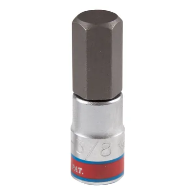 Насадка (бита) торцевая 1/4", Hex, 3/8", L = 37 мм KING TONY 203512S