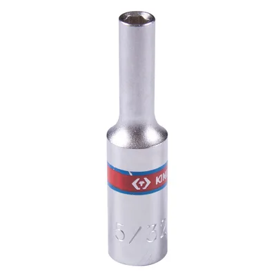 Головка торцевая глубокая шестигранная 1/4", 5/32", дюймовая KING TONY 223505S