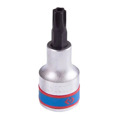 Насадка (бита) торцевая 1/2", Torx, T45, L = 60 мм, с отверстием KING TONY 402745