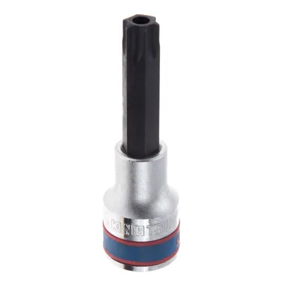 Насадка (бита) торцевая 1/2", Torx, T55, L = 80 мм, с отверстием KING TONY 403755