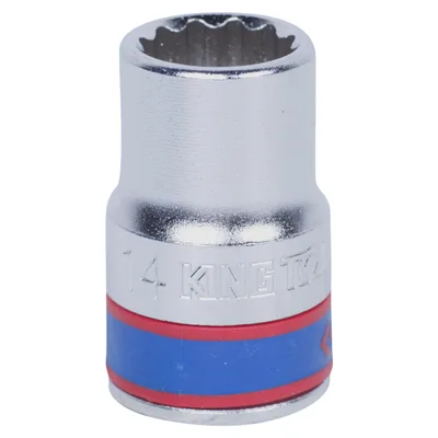 Головка торцевая стандартная двенадцатигранная 1/2", 14 мм KING TONY 433014M