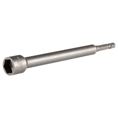 Головка для шуруповерта шестигранная 1/4", 13 мм, L = 150 мм, магнитная KING TONY 7611513M