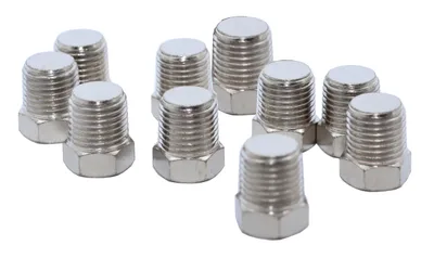 KraftWell KRW-TP14M-10 Заглушка M1/4", 10 шт