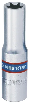 Торцевая головка TORX глубокая E10 3/8″ — KING TONY 327510M