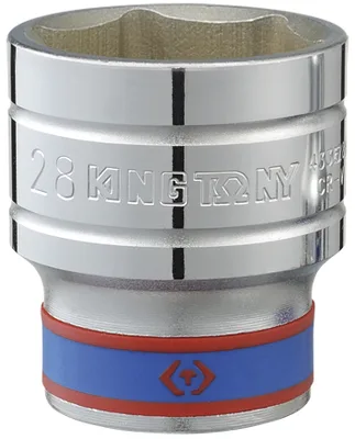 Торцевая головка 1/2″, 6 граней, 6 мм — KING TONY 433506M