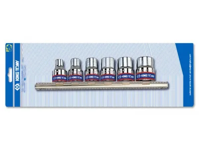Набор торцевых головок 3/8″ — KING TONY 3106PR