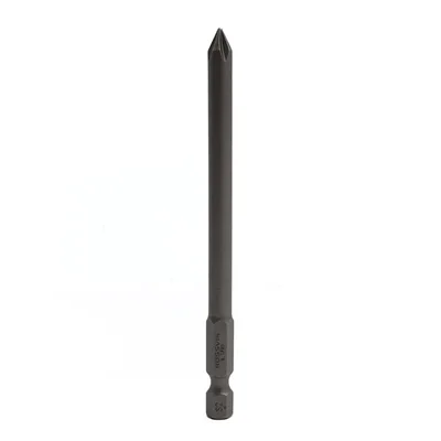 Бита крестовая ROSSVIK 63100PH1, PH1, 100 мм, 1/4", сплав S2 (10шт в коробке)