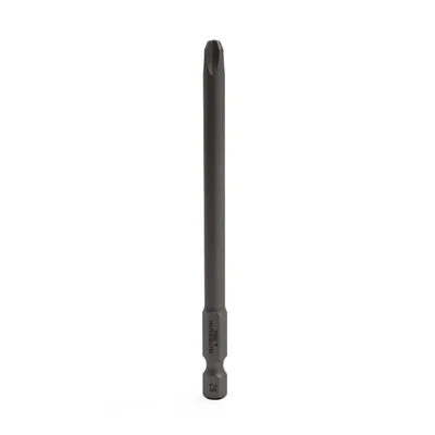 Бита крестовая ROSSVIK 63100PH2, PH2, 100 мм, 1/4", сплав S2 (10шт в коробке)