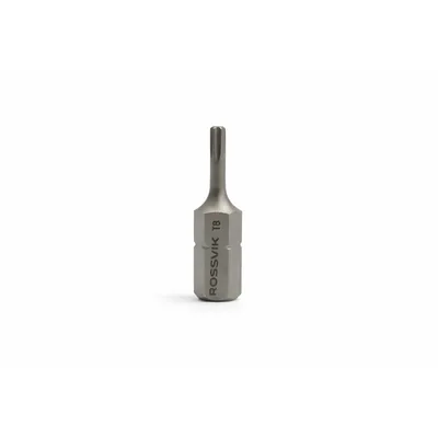 Бита TORX ROSSVIK 6325T8, T8, 25 мм, 1/4", сплав S2 (20шт в коробке)