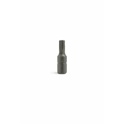 Бита TORX с отверстием ROSSVIK 6325TT25, T25H, 25 мм, 1/4", сплав S2 (20шт в коробке)