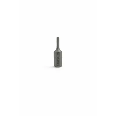 Бита TORX с отверстием ROSSVIK 6325TT8, T8H, 25 мм, 1/4", сплав S2 (20шт в коробке)