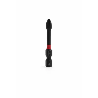 Бита ударная крестовая ROSSVIK 6350PH2-IB, PH2, 50 мм, 1/4", сплав S2 (10шт в коробке)