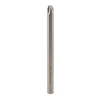 Бита крестовая ROSSVIK 80120PH4, PH4, 120 мм, 5/16", сплав S2 (10шт в коробке)