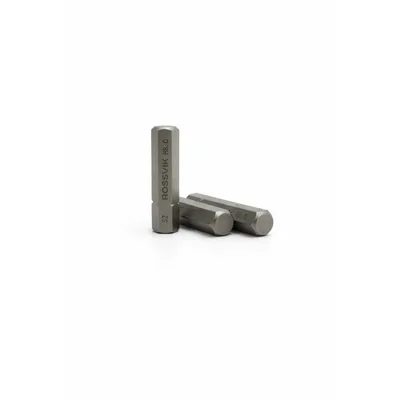 Бита HEX ROSSVIK 8036H80, H8.0, 36 мм, 5/16", сплав S2 (20шт в коробке)