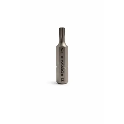 Бита TORX ROSSVIK 8036T25, T25, 36 мм, 5/16", сплав S2 (20шт в коробке)