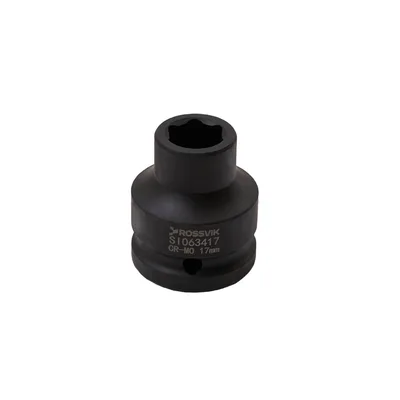 SI063417 Головка торцевая ударная 6-гранная ROSSVIK 3/4", 17мм