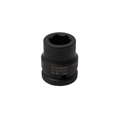 SI063423 Головка торцевая ударная 6-гранная ROSSVIK 3/4", 23мм