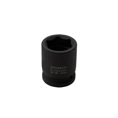 SI063430 Головка торцевая ударная 6-гранная ROSSVIK 3/4", 30мм