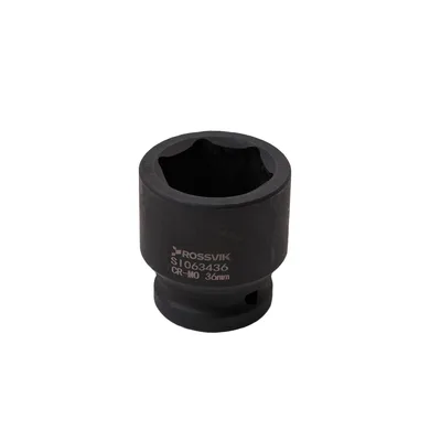 SI063436 Головка торцевая ударная 6-гранная ROSSVIK 3/4", 36мм