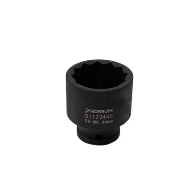 SI123446 Головка торцевая ударная 12-гранная ROSSVIK 3/4", 46мм